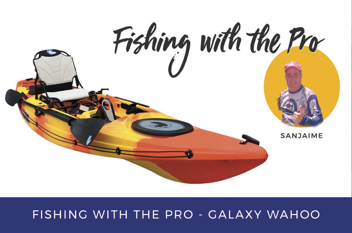 Pescar como un PRO con el kayak de pesca Galaxy Wahoo