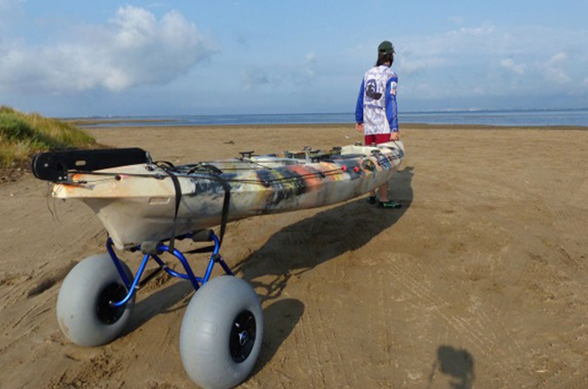 Montaje y utilidad del carrito para kayak Lazy Boys