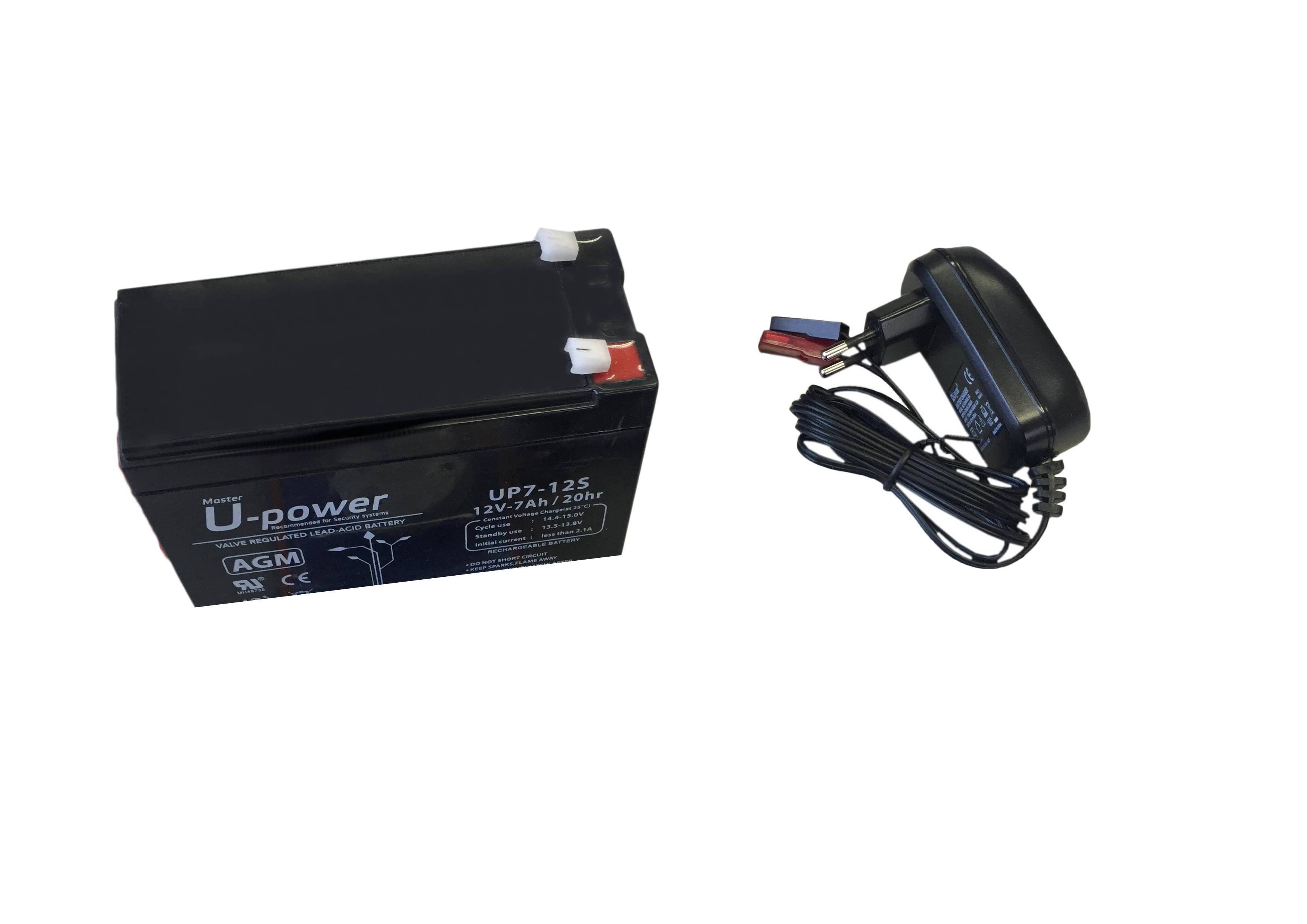 Pack bateria y cargador para Sondas, Chart Plotter y GPS 12V - 7AH