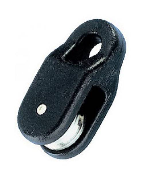 Polea con Anilla - Roldana de acero Inox - Ø 12mm