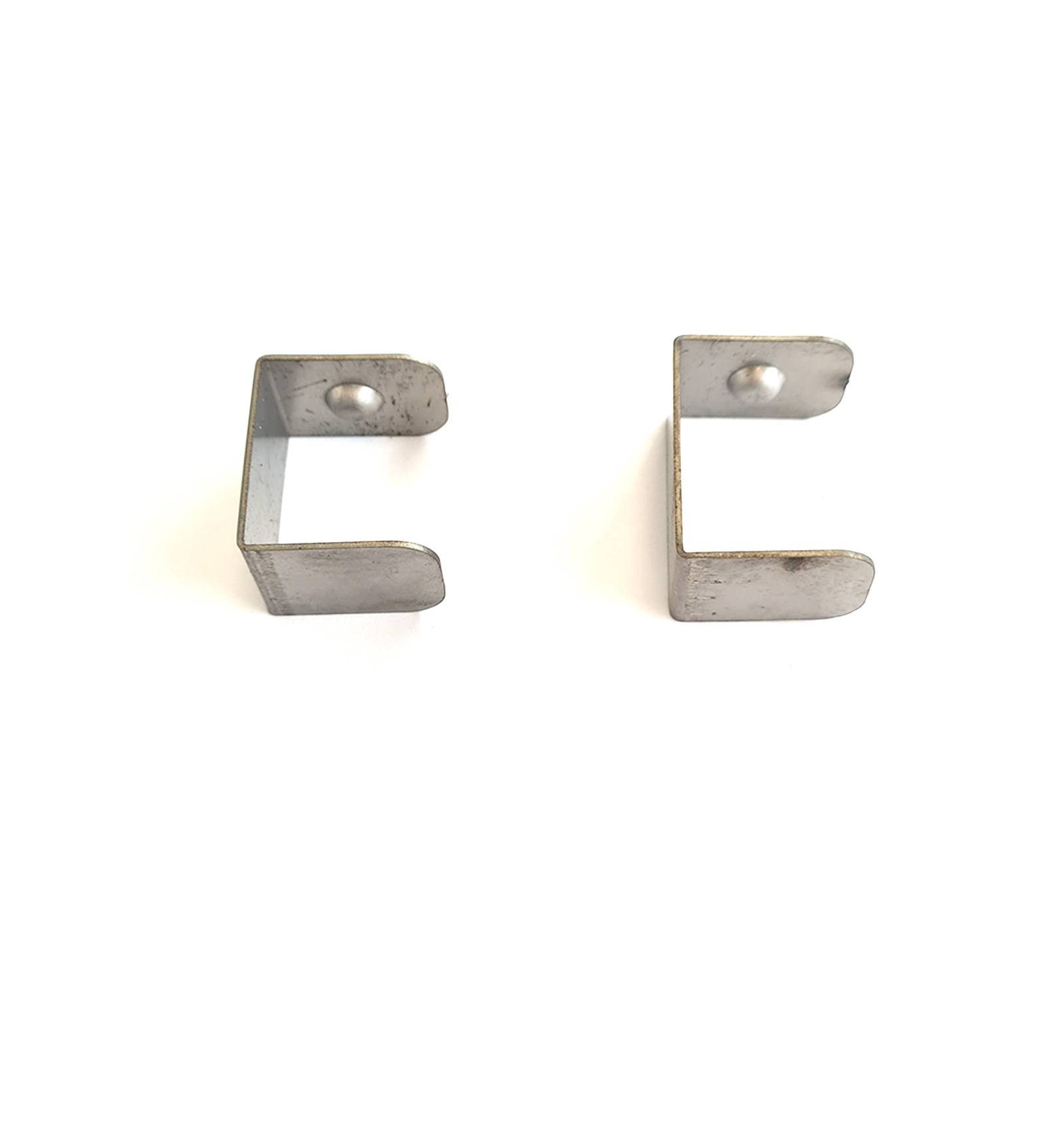 Pair of support plates for FX pedalboard