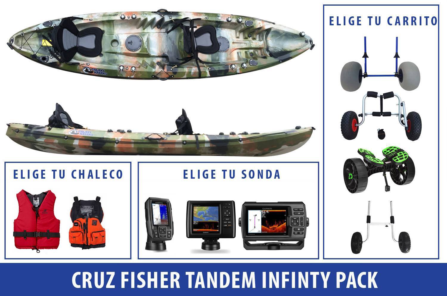 Cruz Fisher Tandem Infinity Pack