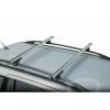 Horizontal car roof rack for kayaks