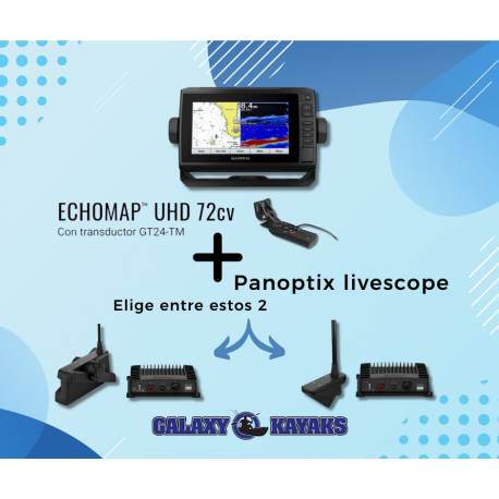 Pack Sonda Echomap 72UHD + LiveScope™