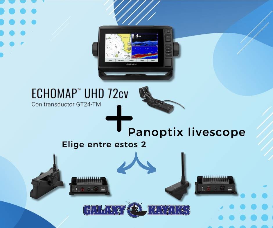 Pack Sonda Echomap 72UHD + LiveScope™