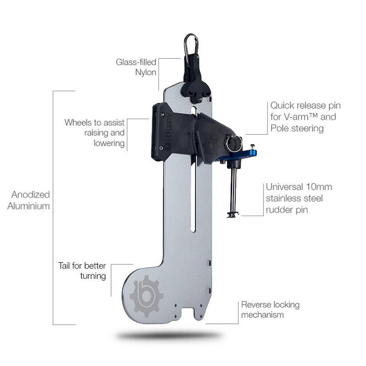 Bixpy Timon Universal Versa Rudder™ con dirección