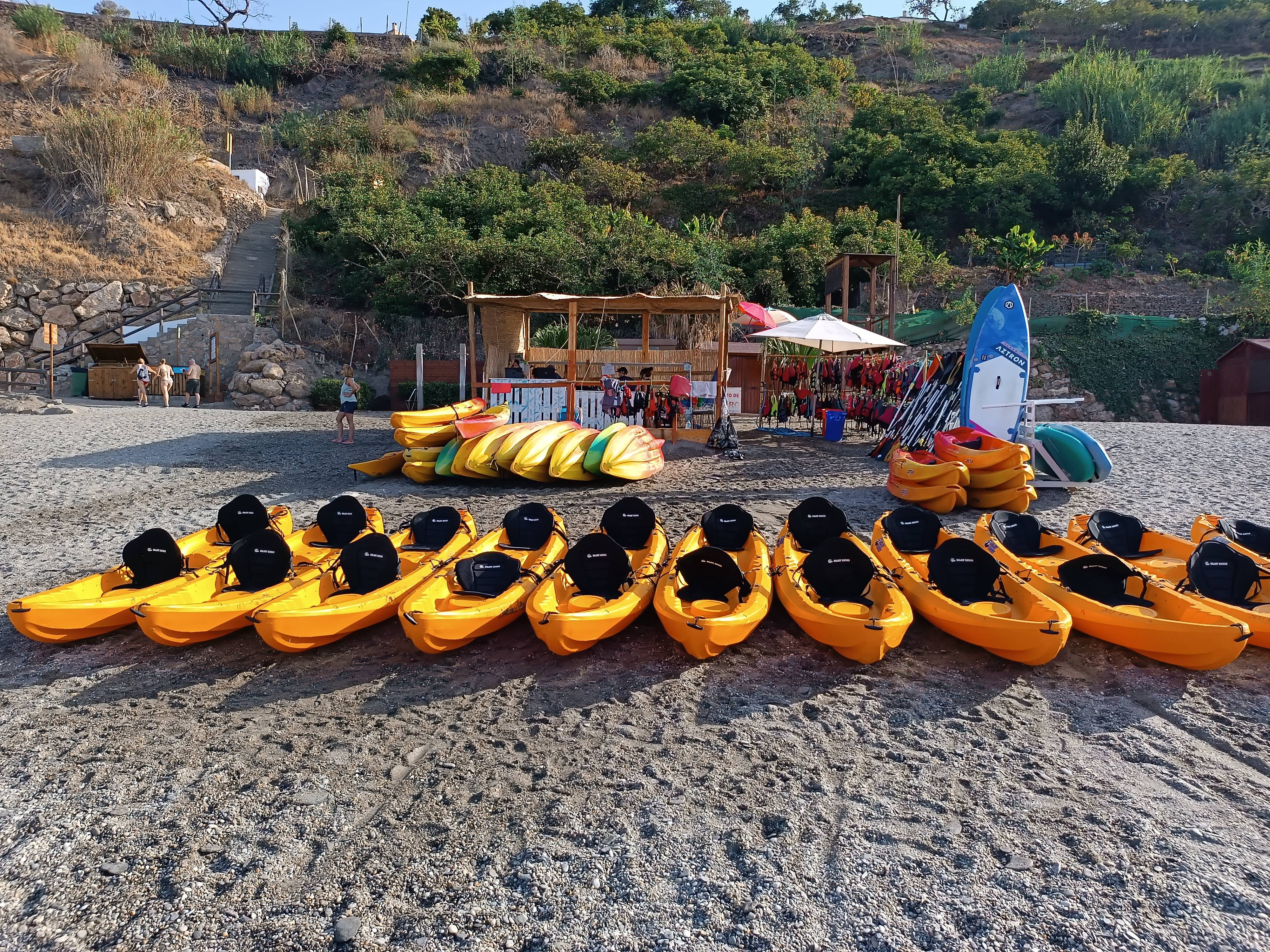 FLOTA 5 Kayaks Orca 2+1 con Asientos y Palas