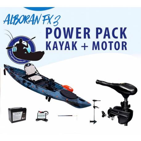 Galaxy Alboran FX3 Power Pack Kayak + Motor
