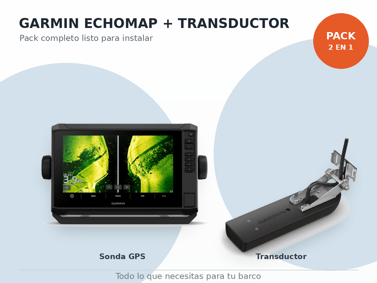 Garmin ECHOMAP UHD2 92SV CON GT21TM
