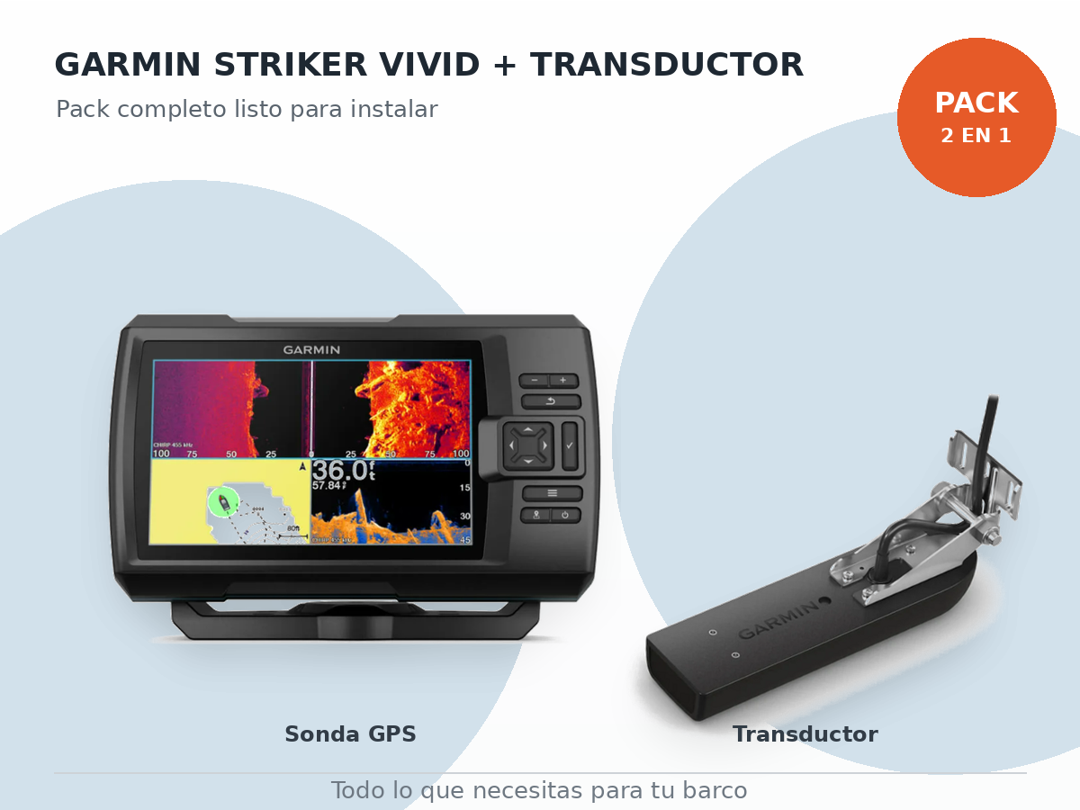 Garmin STRIKER VIVID 7SV CON GT21TM