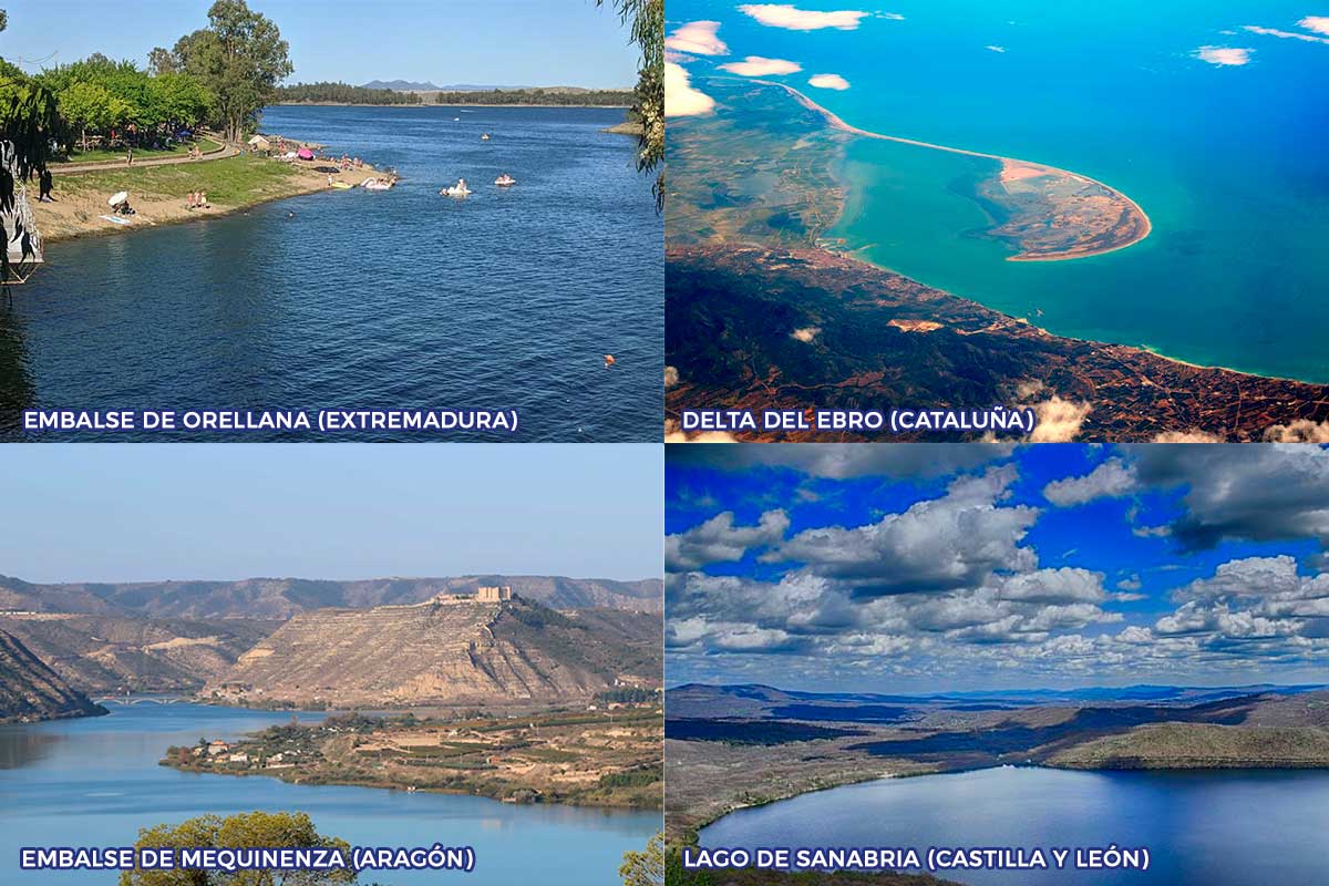 Lugares para pescar en España