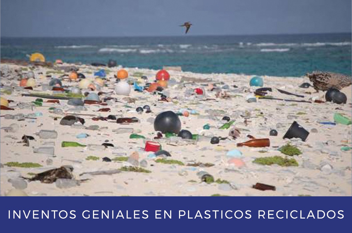 Inventos geniales en plásticos reciclados