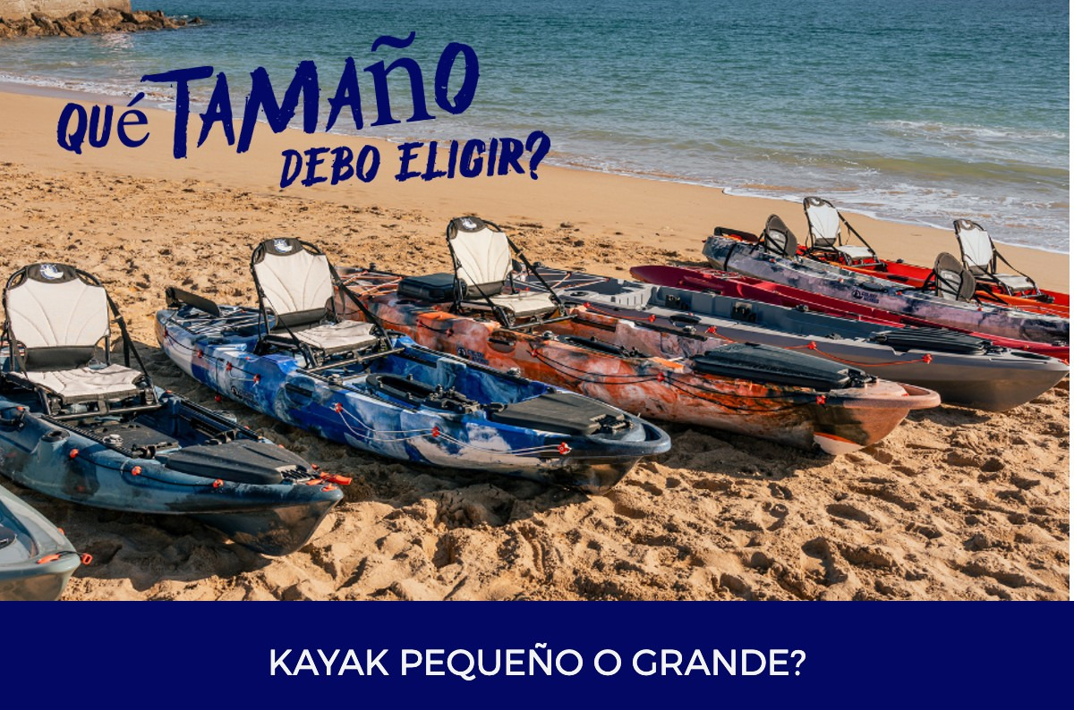 Kayaks de pesca: grandes versus pequeños: elige lo mejor para ti