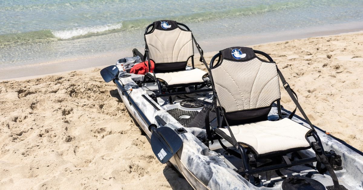 Kayak de pesca para personas de más de 100 kg