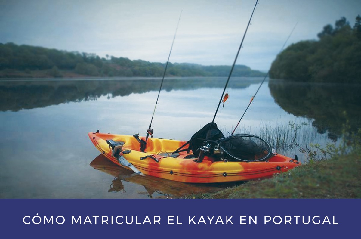 Matrícula del kayak en Portugal